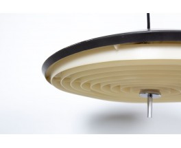 Counterweight wall lamp in metal and brass, Arlus edition 1950