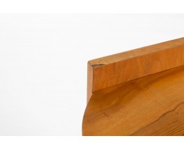 Art Deco design walnut bedside tables 1930 set of 2