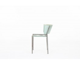 Chaise Philippe Starck modèle Lila Hunter fibre de verre édition XO 1988