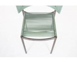 Chaise Philippe Starck modèle Lila Hunter fibre de verre édition XO 1988