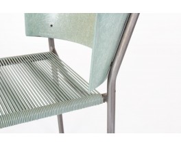 Chaise Philippe Starck modèle Lila Hunter fibre de verre édition XO 1988