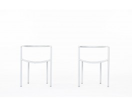 Paire de chaises Von Vogelsang par Philippe Starck pour Driade – 1985 – Design postmoderne