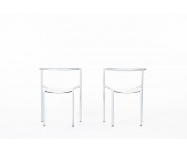 Paire de chaises Von Vogelsang par Philippe Starck pour Driade – 1985 – Design postmoderne