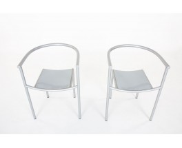 Pair of Von Vogelsang Chairs by Philippe Starck for Driade – 1985 – Postmodern Design