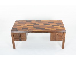 Bureau vintage en palissandre par Jean Gillon pour Italma WoodArt, Brésil 1960