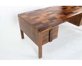 Bureau vintage en palissandre par Jean Gillon pour Italma WoodArt, Brésil 1960