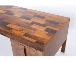 Bureau vintage en palissandre par Jean Gillon pour Italma WoodArt, Brésil 1960