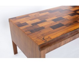 Bureau vintage en palissandre par Jean Gillon pour Italma WoodArt, Brésil 1960