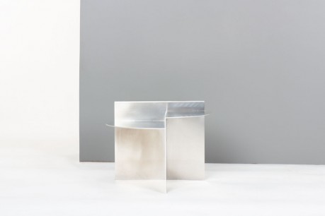 Rivet Aluminium Side Table by Jonas Trampedach for Frama, Contemporary Design