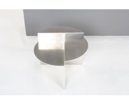 Rivet Aluminium Side Table by Jonas Trampedach for Frama, Contemporary Design
