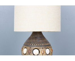 Ceramic Lamp by Georges Pelletier 1970s