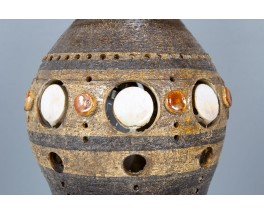 Ceramic Lamp by Georges Pelletier 1970s