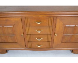 Meuble de rangement en chêne 2 portes 1930