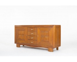 Meuble de rangement en chêne 2 portes 1930