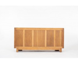 Meuble de rangement en chêne 2 portes 1930