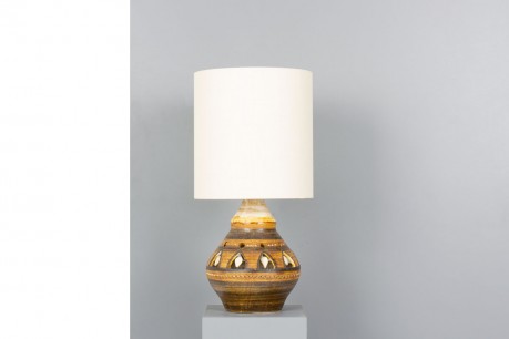 Georges Pelletier table lamp in ceramic large model 1960