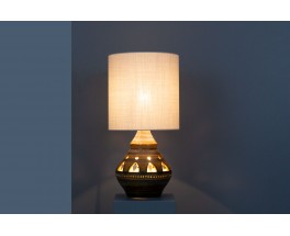 Georges Pelletier table lamp in ceramic large model 1960