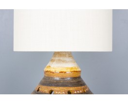 Georges Pelletier table lamp in ceramic large model 1960