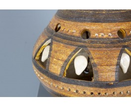 Georges Pelletier table lamp in ceramic large model 1960