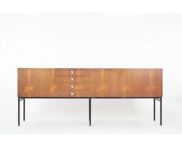 Alain Richard Rosewood Sideboard – Series 800, Vintage Meuble TV Edition 1960