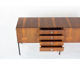 Alain Richard Rosewood Sideboard – Series 800, Vintage Meuble TV Edition 1960