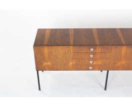Alain Richard Rosewood Sideboard – Series 800, Vintage Meuble TV Edition 1960