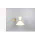 Wall lamp model Diabolo in brass and metal edition Lunel 1950