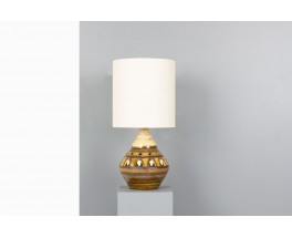 Lampe en céramique par Georges Pelletier – Années 1970