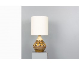 Lampe en céramique par Georges Pelletier – Années 1970