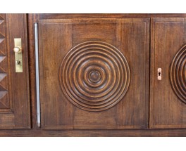 Oak Sideboard by Étienne Kohlmann – Copper Handles, 1950s Design