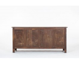Oak Sideboard by Étienne Kohlmann – Copper Handles, 1950s Design