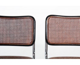 Marcel Breuer chairs model Cesca B32 edition Thonet 1970 set of 6