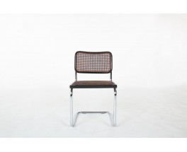 Marcel Breuer chairs model Cesca B32 edition Thonet 1970 set of 6