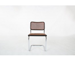 Marcel Breuer chairs model Cesca B32 edition Thonet 1970 set of 6