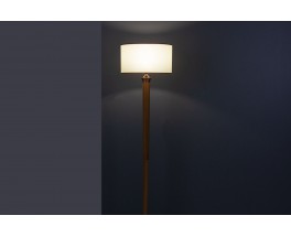 Lampadaire poirier cuivre et bakelite design Art Deco 1930