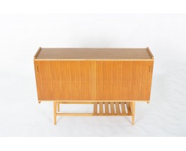 Buffet René Jean Caillette en frêne edition Charron 1950