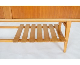 Buffet René Jean Caillette en frêne edition Charron 1950