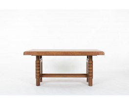 Table de repas rectangulaire en chêne 1930