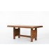 Rectangular oak dining table from 1930