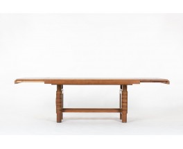 Table de repas rectangulaire en chêne 1930