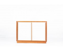 Enfilade André Sornay en acajou et laque blanche 1960