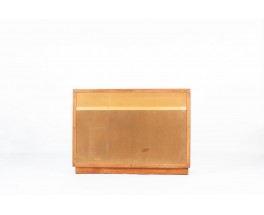 Andre Sornay sideboard in mahogany and white lacquer 1960