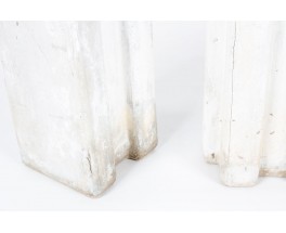 Jardinières Willy Guhl modèle Puzzle édition Eternit 1960