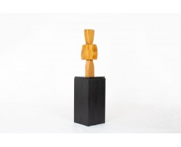 Sculpture en chêne massif Cairn I Collection Galerie44
