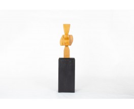 Sculpture en chêne massif Cairn I Collection Galerie44