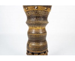 Georges Pelletier table lamp in ceramic large model 1960