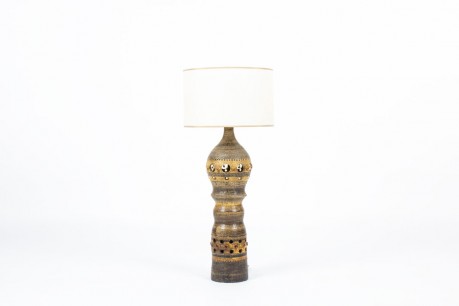 Georges Pelletier table lamp in ceramic large model 1960