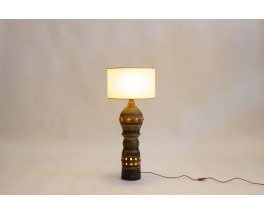 Lampe de table Georges Pelletier grand modèle en céramique 1960