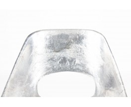 Chaise Pierre Guariche modèle Tulipe en aluminium édition Steiner 1950