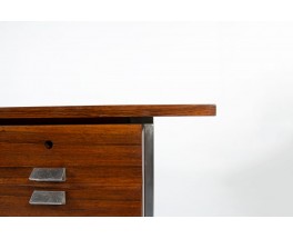 Alain Richard desk in rosewood edition Meuble TV 1960